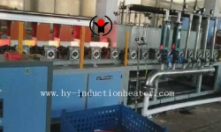 steel pipe induction hardening and temperin machine