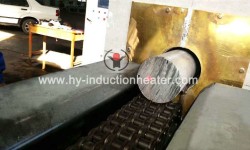 Aluminum bar induction heating furnace