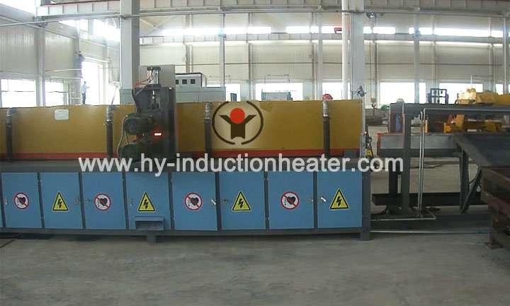 Induction forging heating furnace