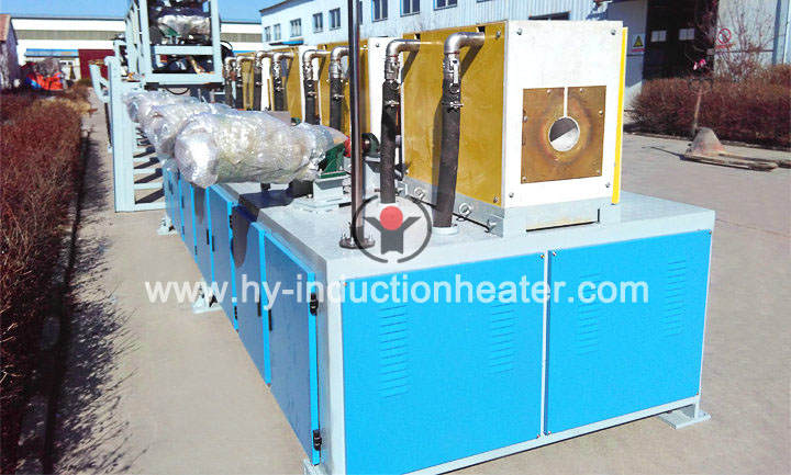 Pipe induction heating