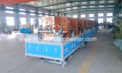 Steel billet continuous casting and rolling system