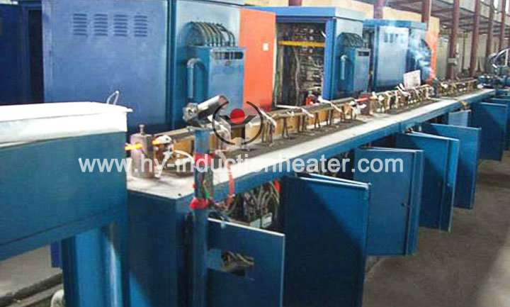 Steel wire induction annealing furnace