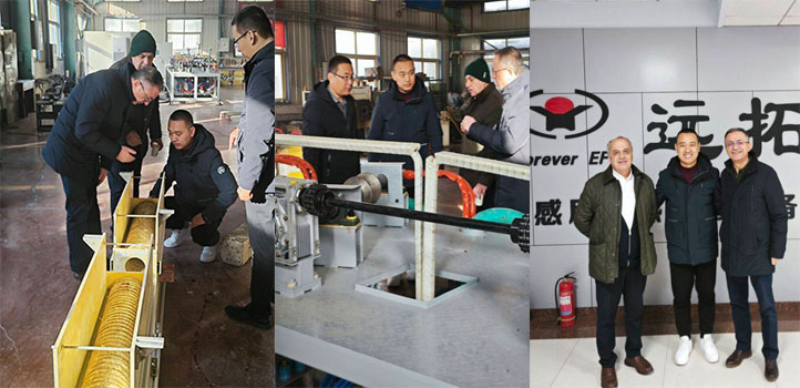 turkey customer visit our factory