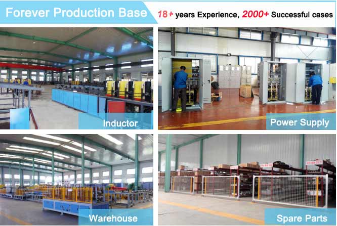 Price, model and manufacturer of induction heating equipment