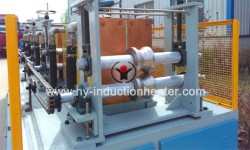 Induction pipe hot rolling furnace