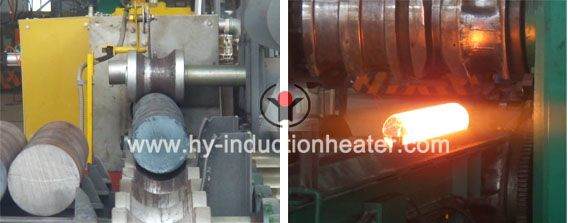 induction heating bar for forging