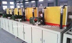 Induction tempering furnace
