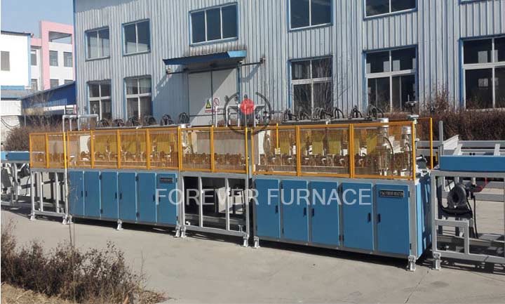 Development of medium frequency induction heating furnace