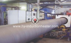 Pipe induction annealing furnace