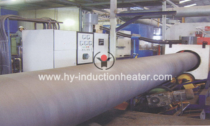 Pipe induction annealing furnace
