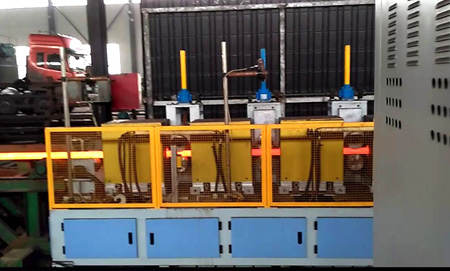 pipe heating for rolling