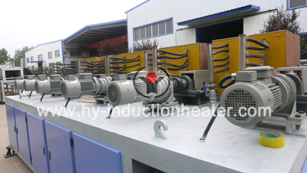 railway tie plate heating