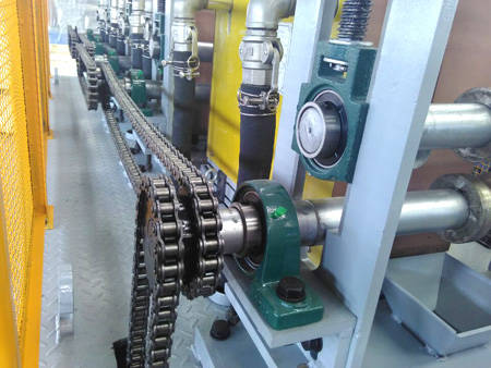 rod heating for hot rolling