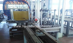 Rod induction quenching furnace