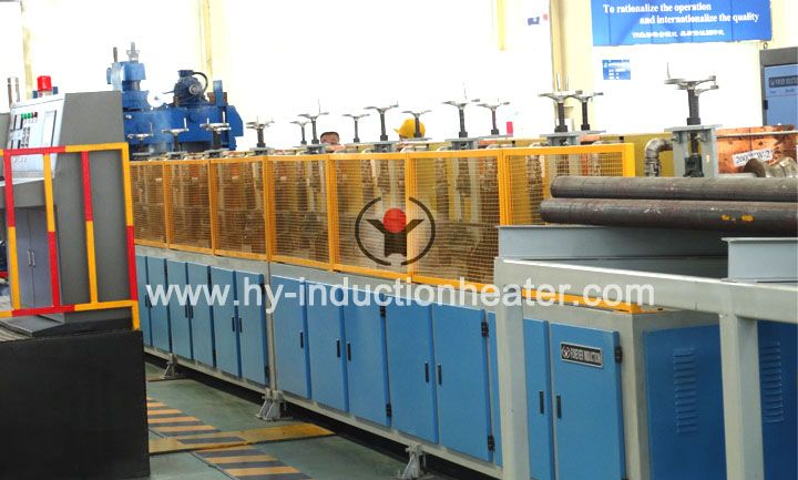 Steel ball skew rolling production line