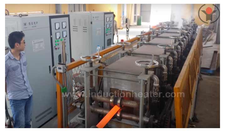 Steel bar heating furnace -FOREVER induction heating equipment