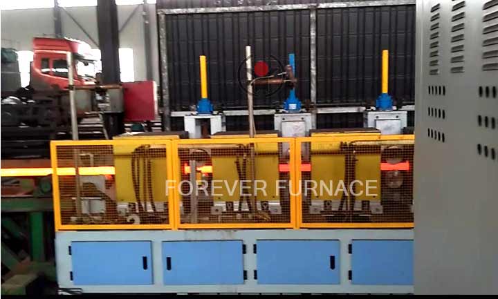 steel ball hot rolling induction furnace