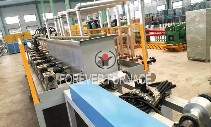 Steel bar induction hardening furnace – FOREVER factory