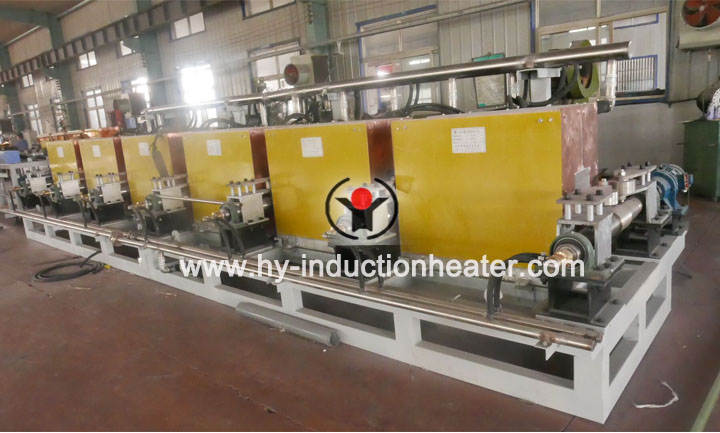 Steel billet continuous casting and rolling heating furnace