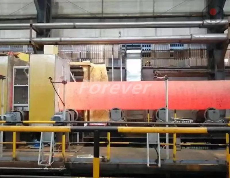 Oil Drill Pipe Induction Hardening and Tempering Line