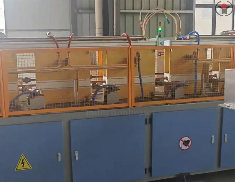 Rod quenching production line