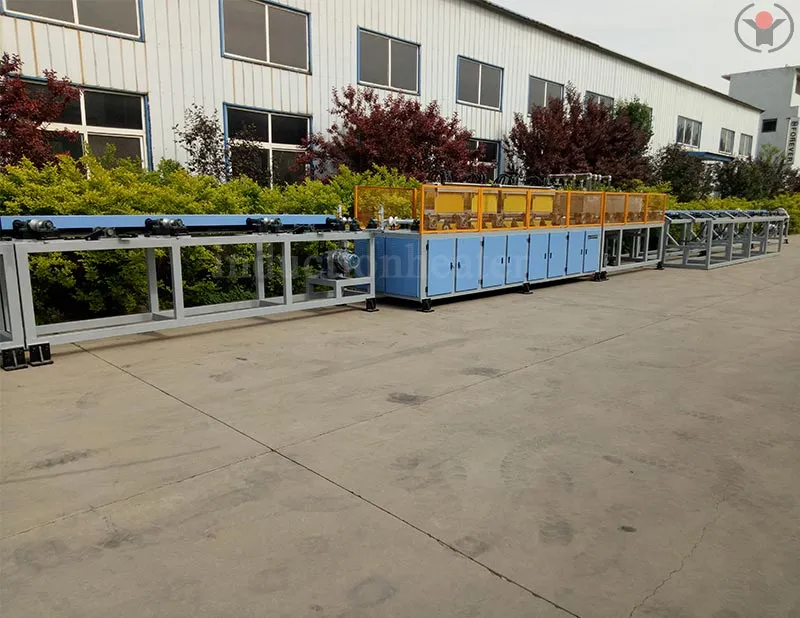 Steel bar induction quenching system