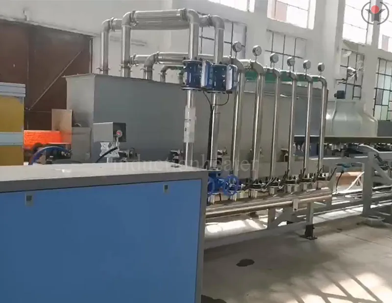 Medium frequency quenching furnace