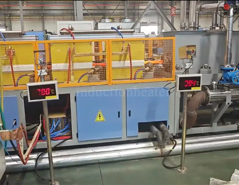 Bar Material Hardening and Tempering Line