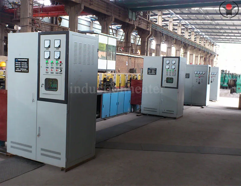 hot rolled ribbed steel bar heat treatment machine