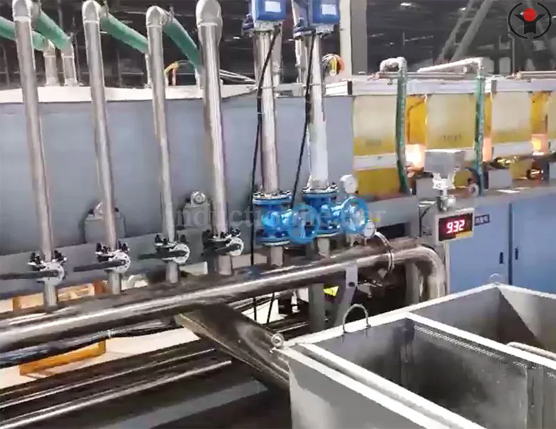 steel pipe quenching and tempering induction system