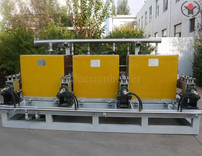 Induction heating furnace for steel billets