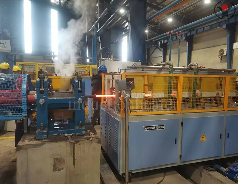 Steel bar rolling steel ball heating equipment