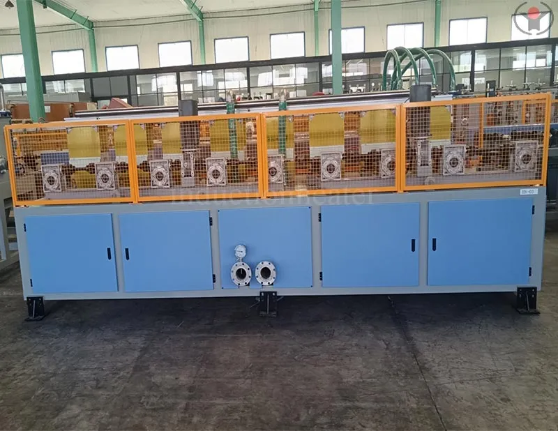 Steel bar hardening and tempering induction furnace