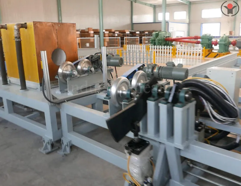 Steel pipe induction annealing furnace