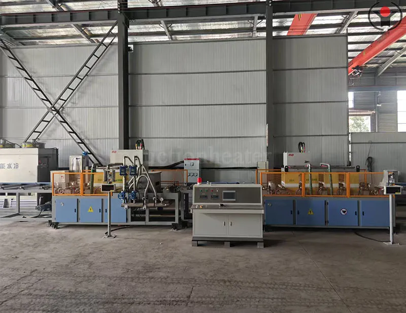 Core value of the long bar induction hardening and tempering machine