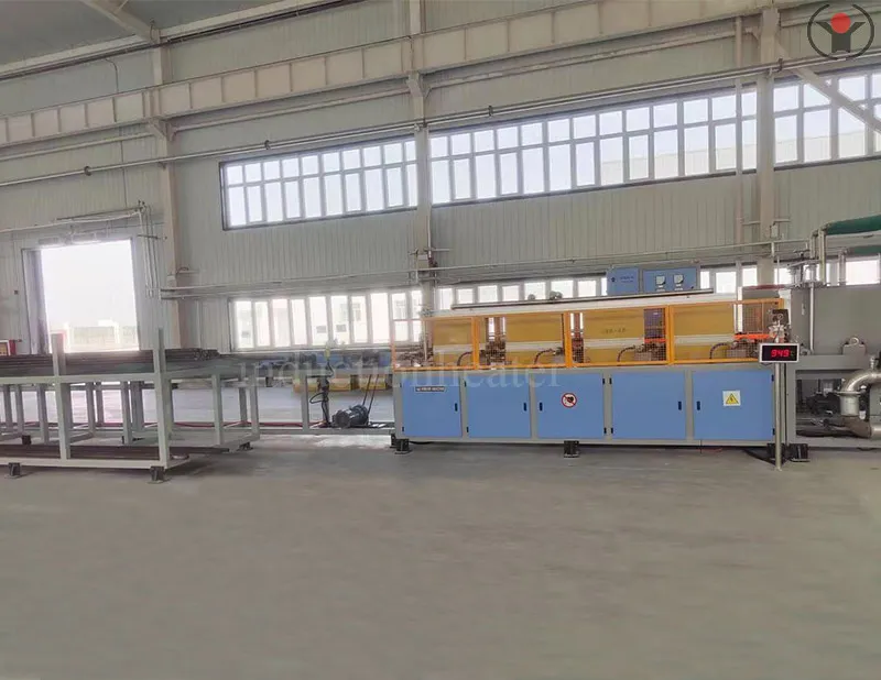 Φ 80 long bar induction hardening and tempering machine