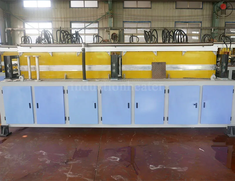 Aluminum bar induction heating furnace