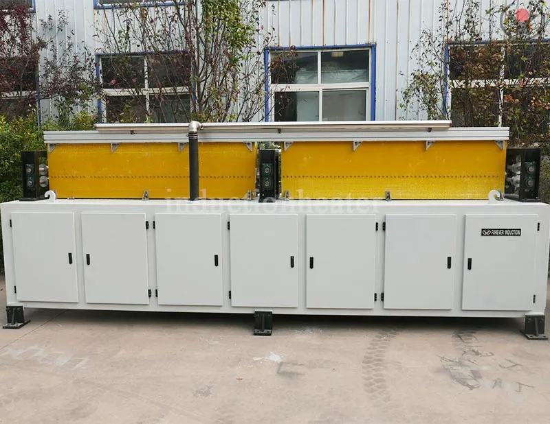 Aluminum bar induction heating equipment