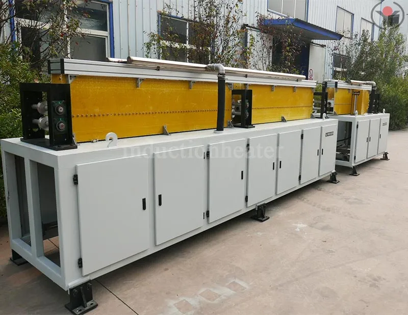 Aluminum rod induction heating furnace