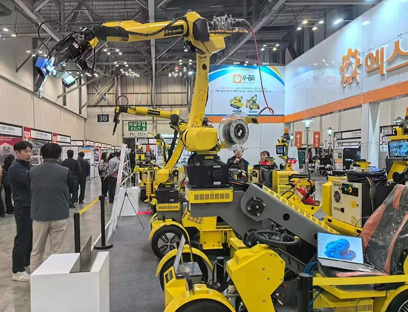 Visit South Korea to inspect welding and annealing equipment