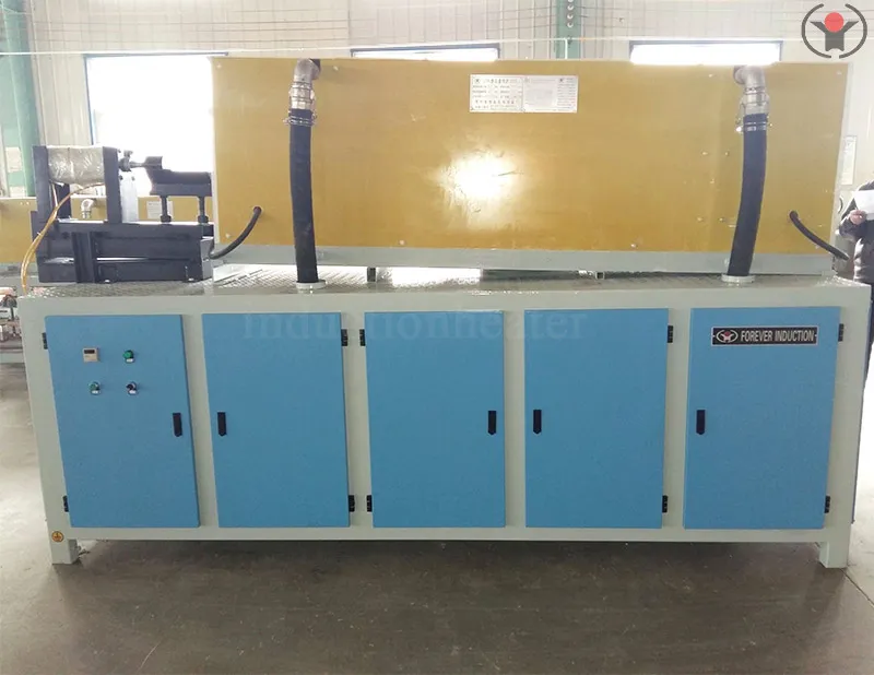 steel plate induction heat treatment system