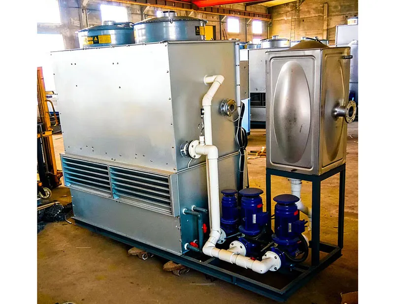 The effect of water cooling equipment in induction heating system