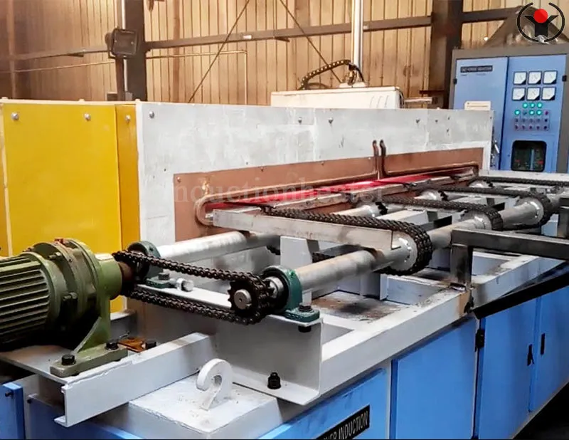 New generation induction hardening and tempering furnace for steel plates