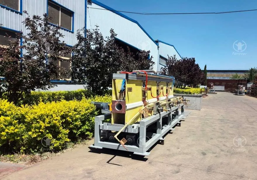 New Order for Titanium Rod Induction Heating Furnace