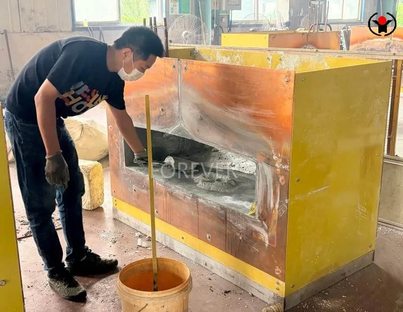  high power slab induction heat treatment machine