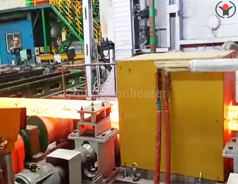  slab induction heat treatment production line