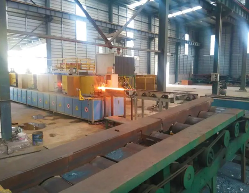 Long Bar Induction Quenching and Tempering Line