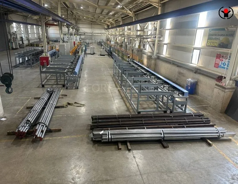 Long Bar Induction Quenching and Tempering Line