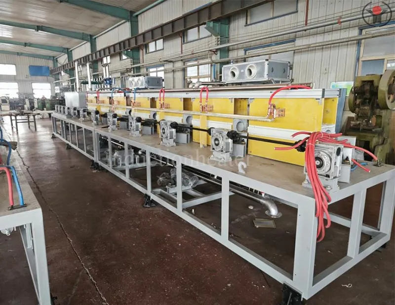 Steel bar quenching tempering machine for metal processing factory