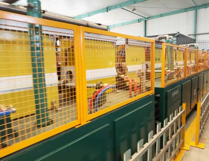 Continuous Bar Quenching and Tempering Line | Forever Electromechanical